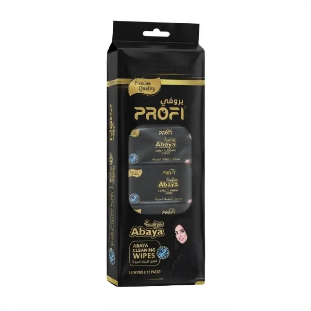 Profi Abaya Cleaning Wipes 10 Wipes x 12 Packs