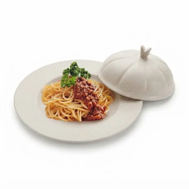 Jade Petal Lidded Plate