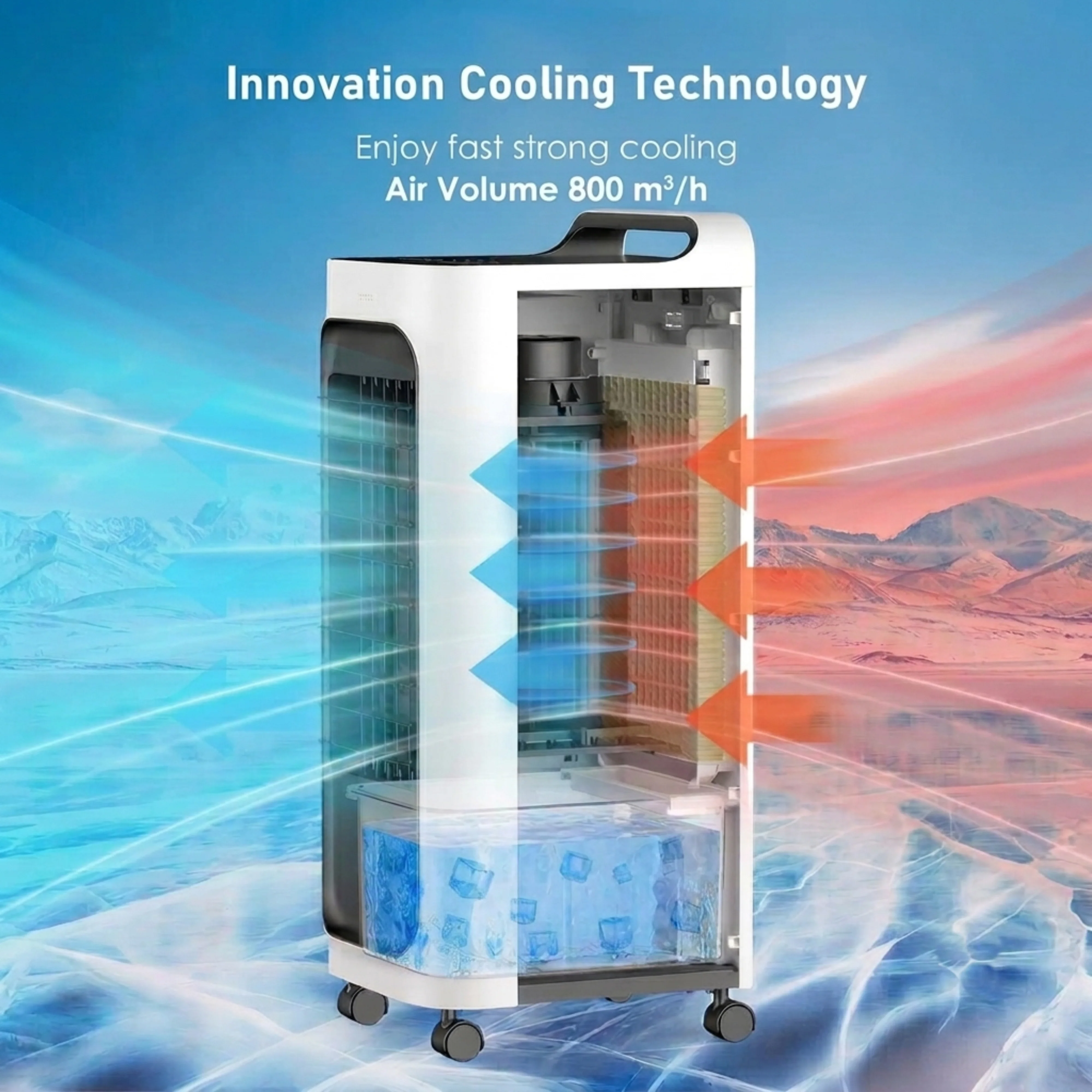 Crownline 2-in-1 Air Cooler & Heater (AC-470) — image 6