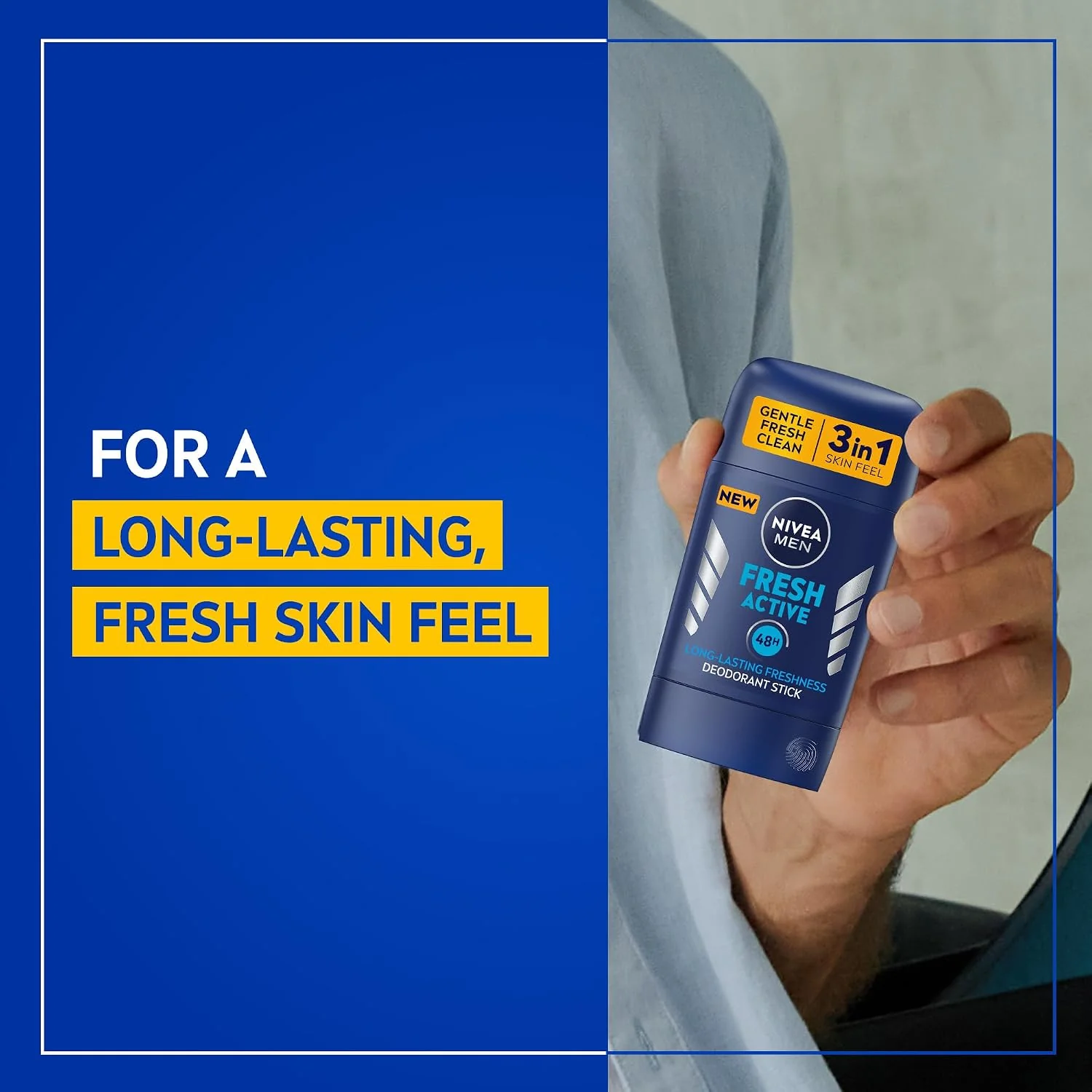 Nivea Men Fresh Active Quick Dry Deodorant Stick 50ml — image 3