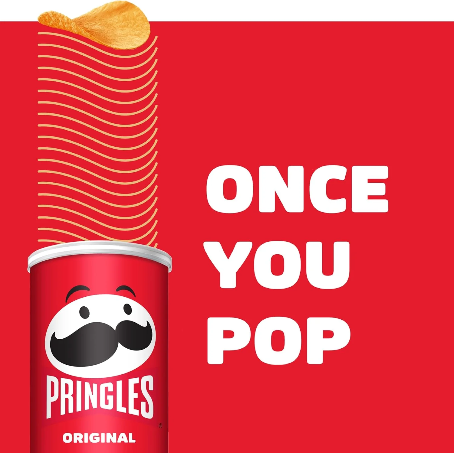 Pringles نكهة الأصلية - رقائق بطاطس - 165gm — image 5