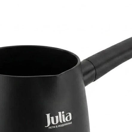 Julia Black Tec Milk Pot 10cm-Black- Titanium Non-Stick — image 3