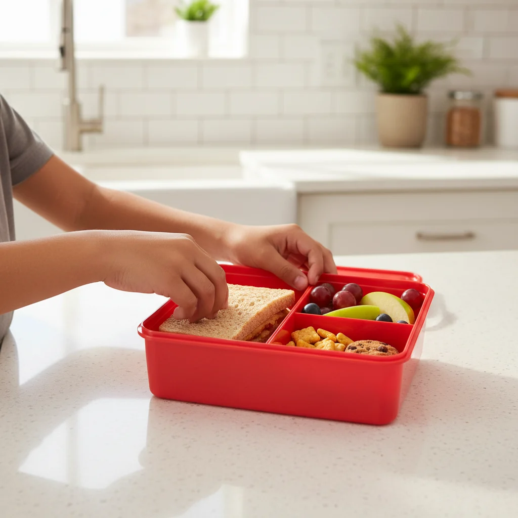 Spider-Man Red Plastic Kids Lunch Box - 20×14 cm — image 4