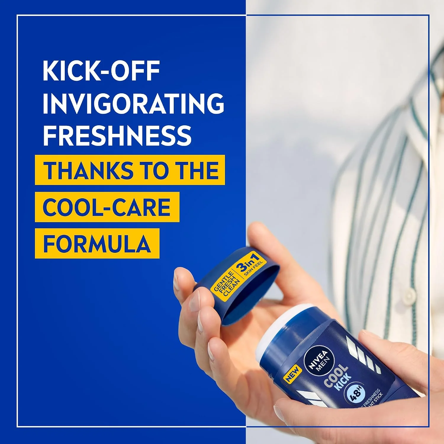 Nivea Men Cool Kick Deodorant Stick 50 ml — image 3