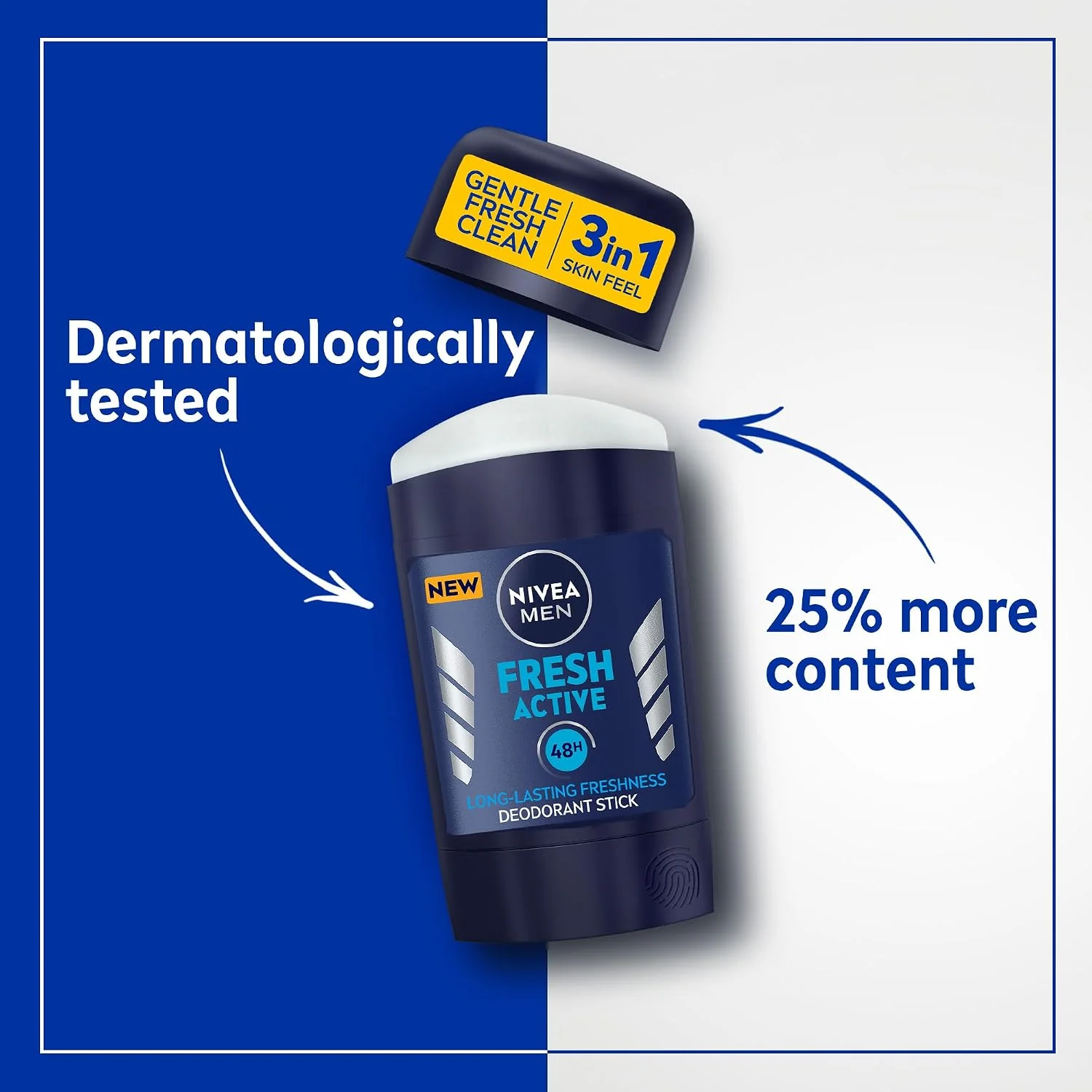 Nivea Men Fresh Active Quick Dry Deodorant Stick 50ml — image 5