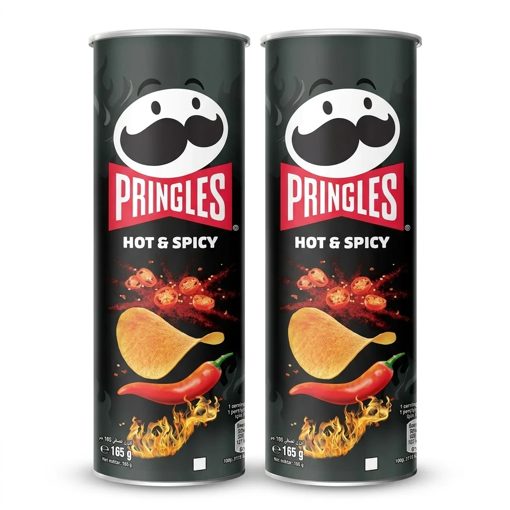 Pringles بنكهة Hot & Spicy - رقائق بطاطس - 165gm — image 6