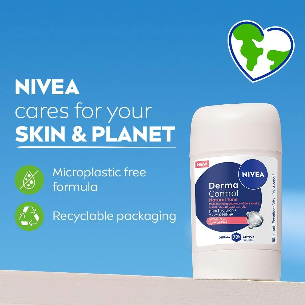 Nivea Derma Control Natural Tone Anti-Perspirant Stick 50ml — image 7