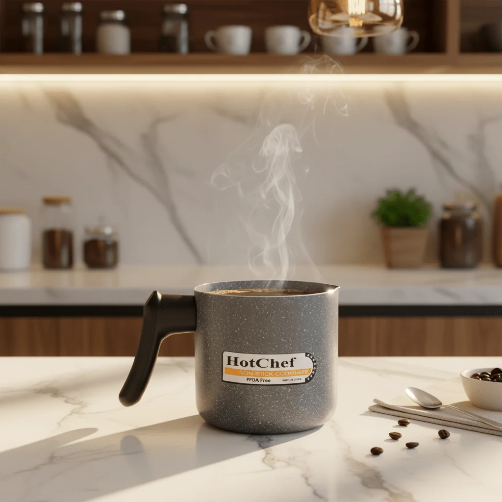 HotChef Grey Non-Stick Coated Coffee Warmer — 12cm | — image 2
