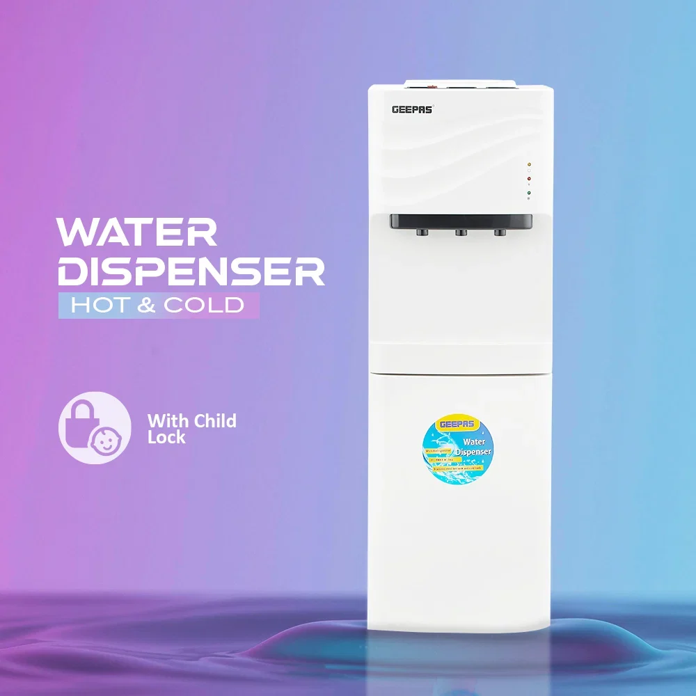 Geepas GWD8355NV Water Dispenser with Refrigerator — image 3