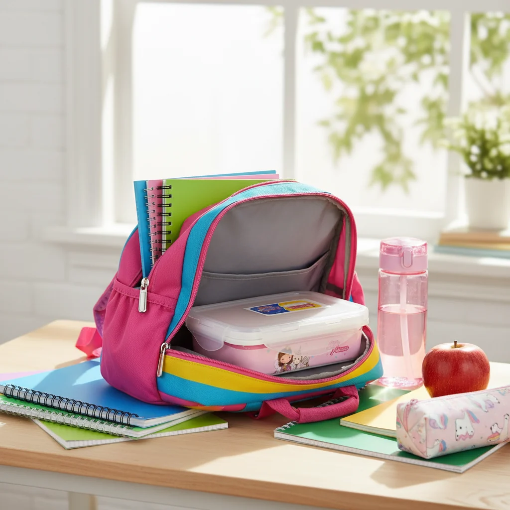 Servewell Pink Little Princess Melamine Lunch Box – 400ml — image 4