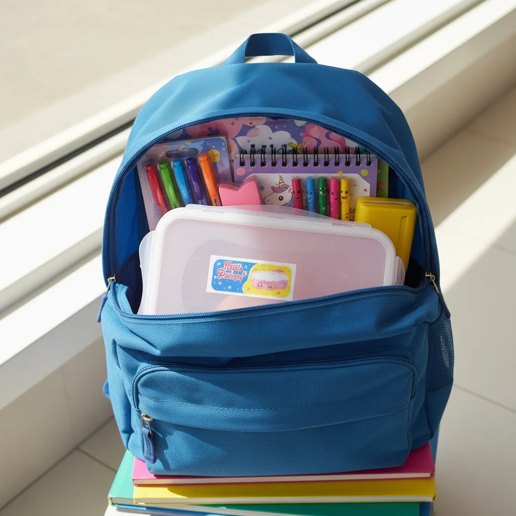 Servewell Little Princess Melamine Lunch Box - 950ml — image 4