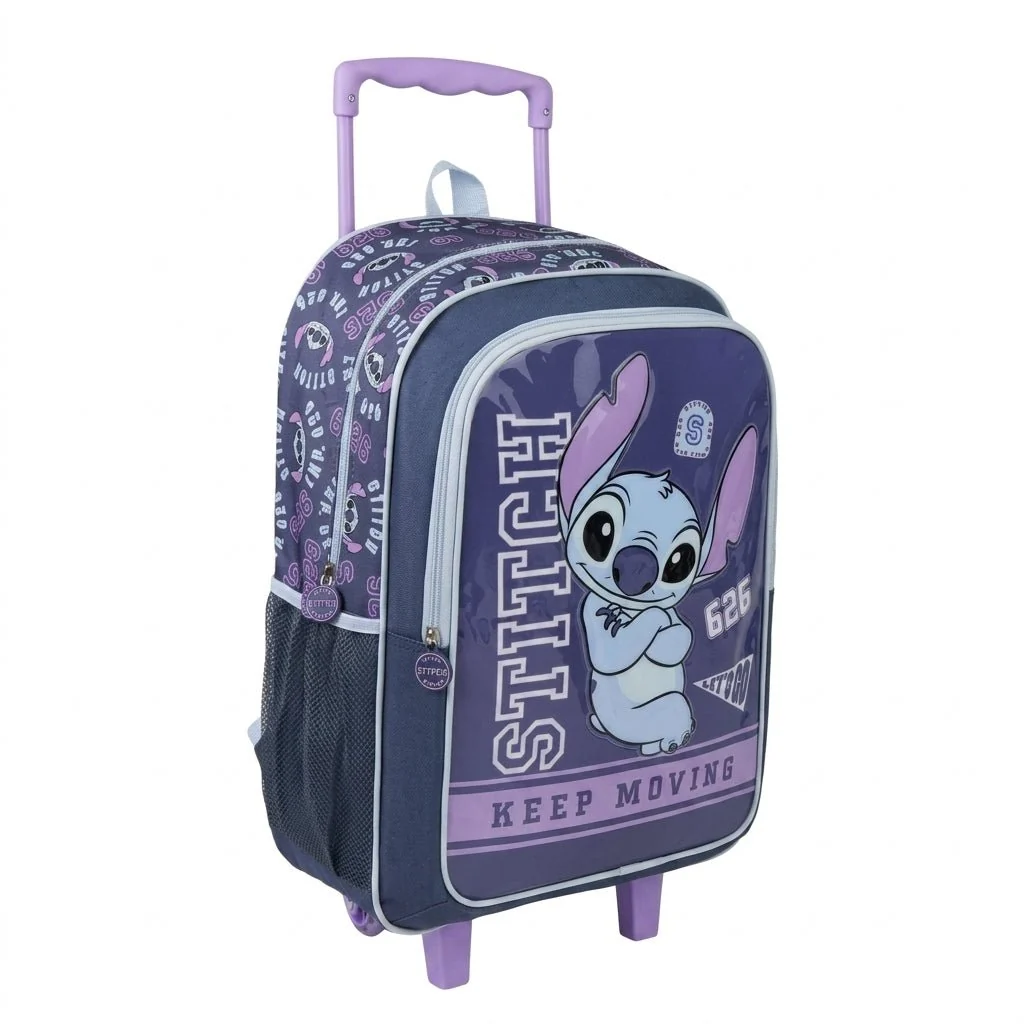 Disney Stitch 5-in-1 18" School Trolley Set — image 2