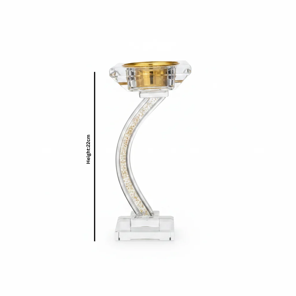 Glass Incense Burner - 22cm — image 4