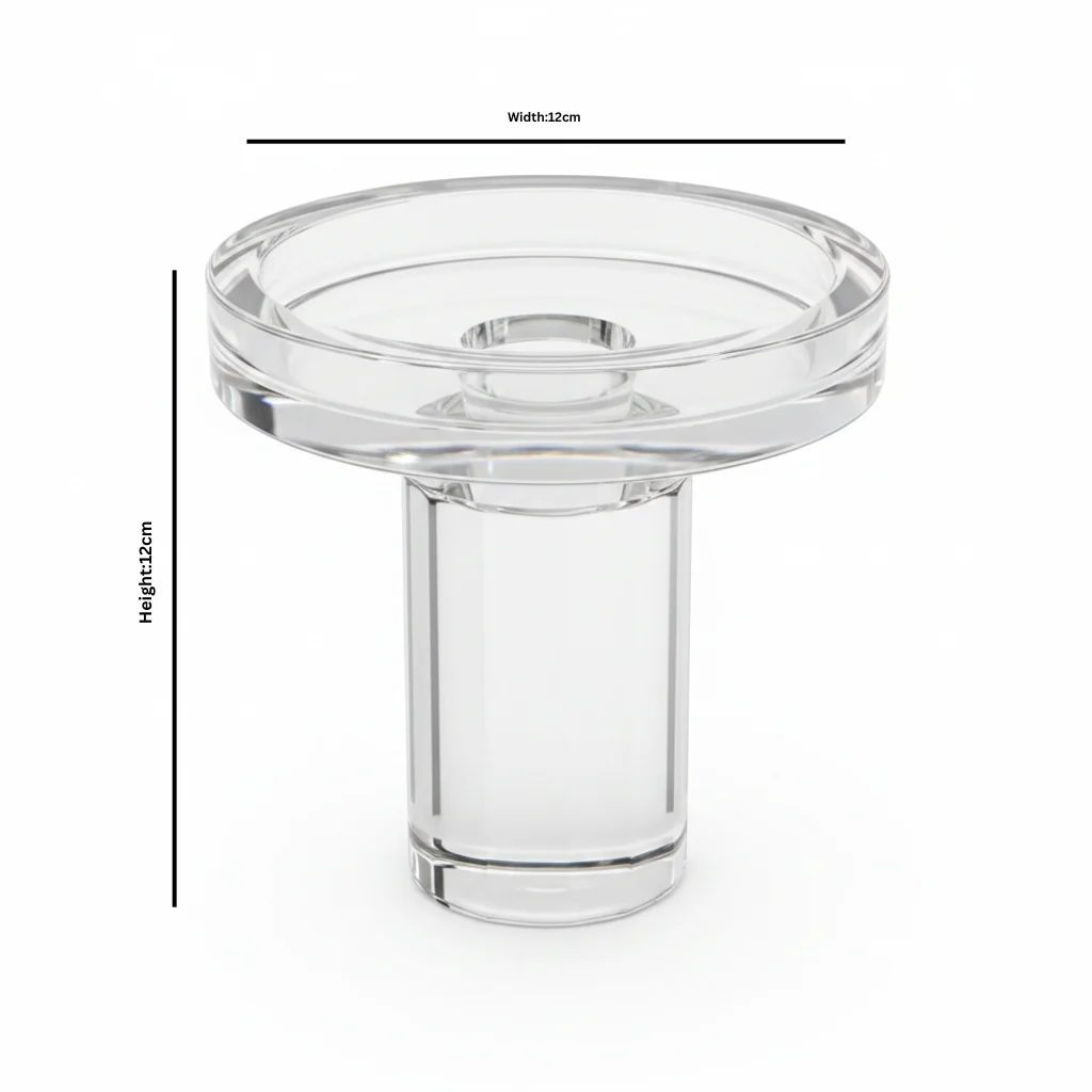 Crystal Candle Holder - 12×12cm — image 4