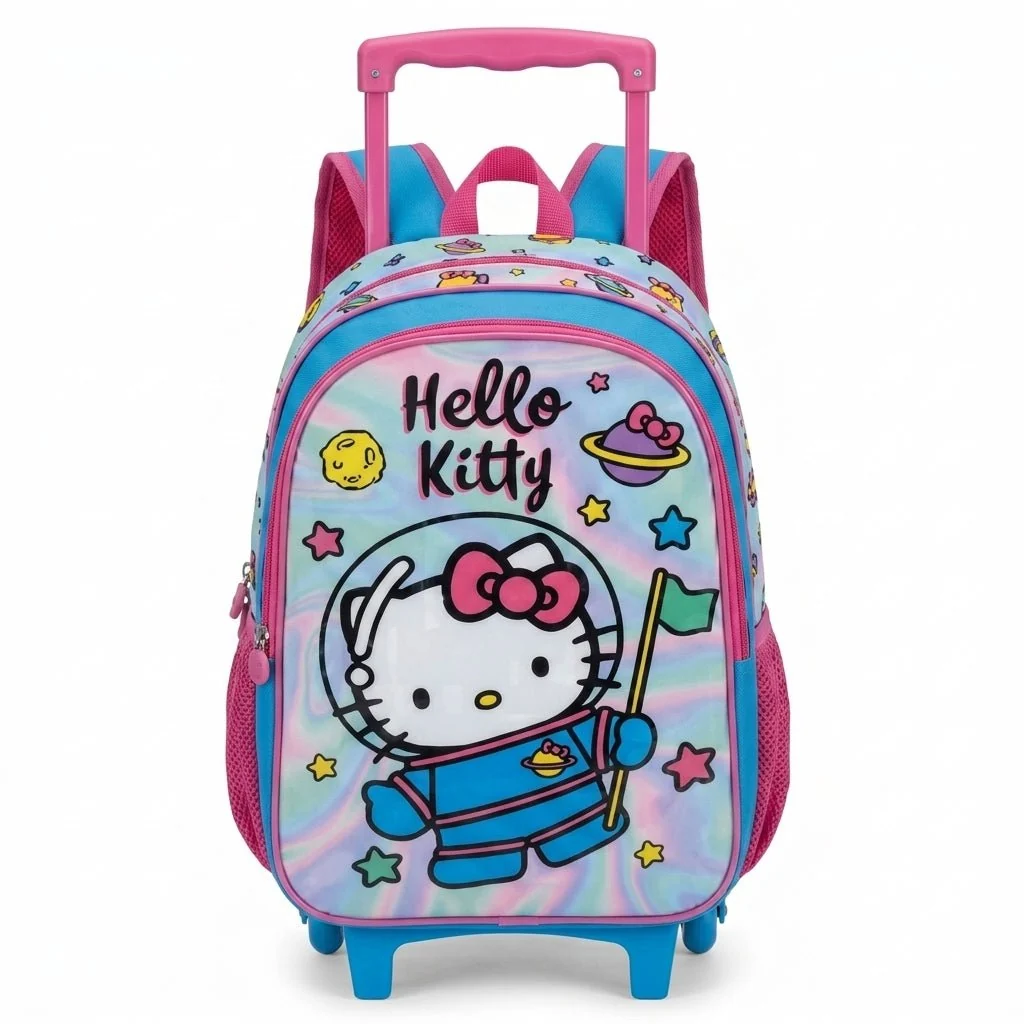 Hello Kitty Space Explorer 5-in-1 18" Trolley School Set — image 2