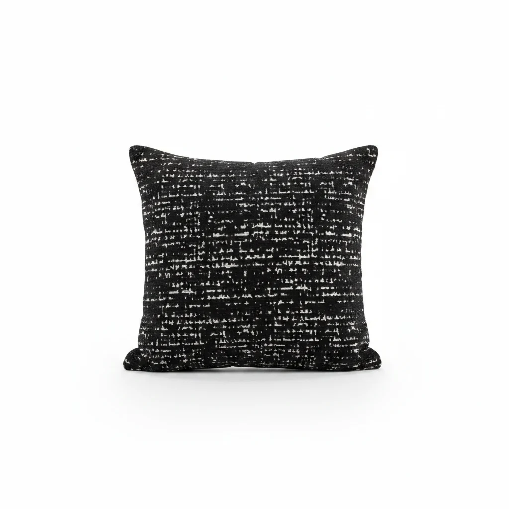 Evlen Soft Decorative Cushion - 40×40 cm - Sage Green / Light Blue / Black / Cream — image 5