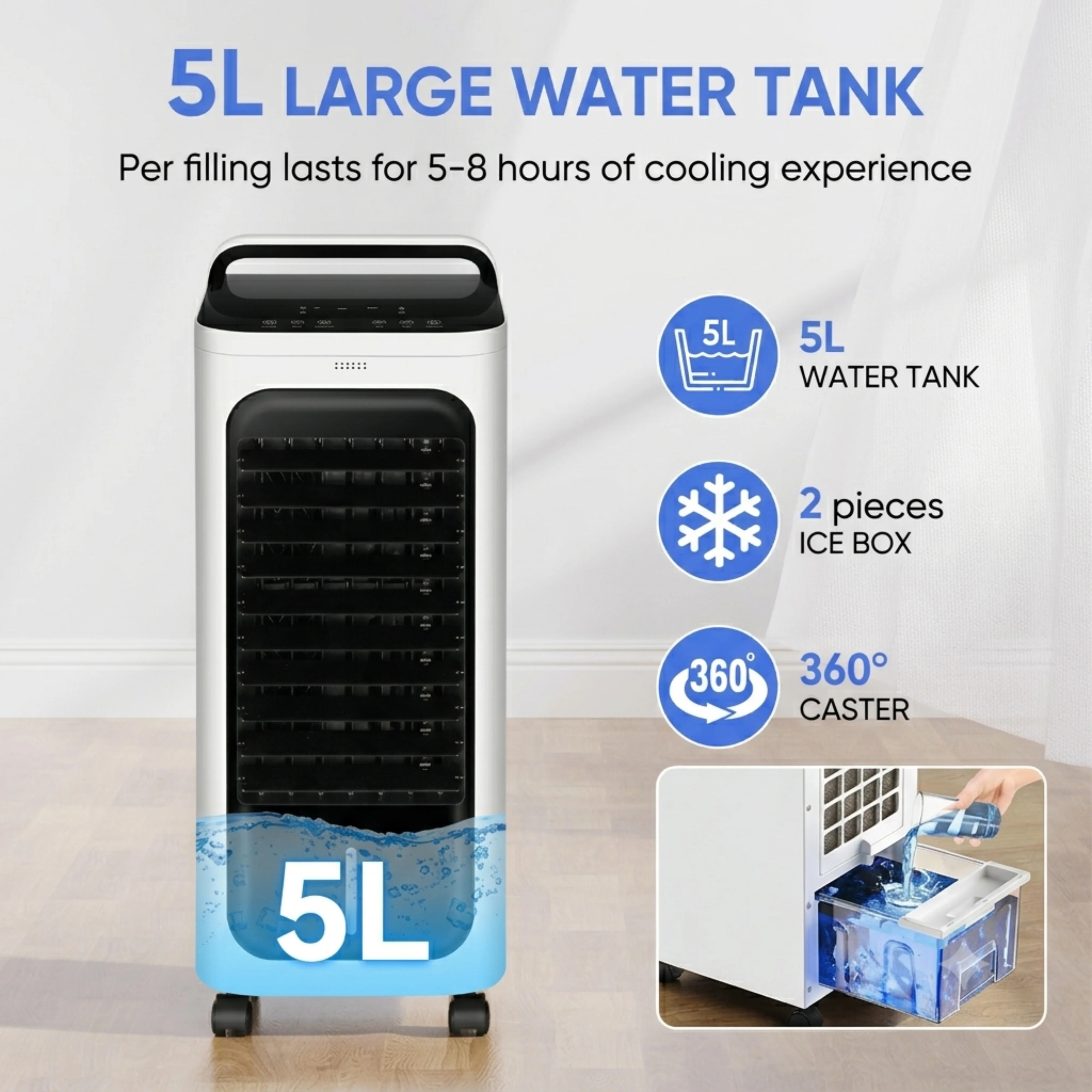 Crownline 2-in-1 Air Cooler & Heater (AC-470) — image 5