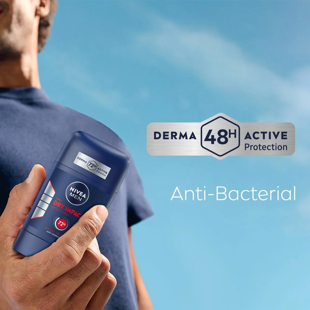 Nivea Men Dry Impact Anti-Perspirant Stick 50ml — image 4