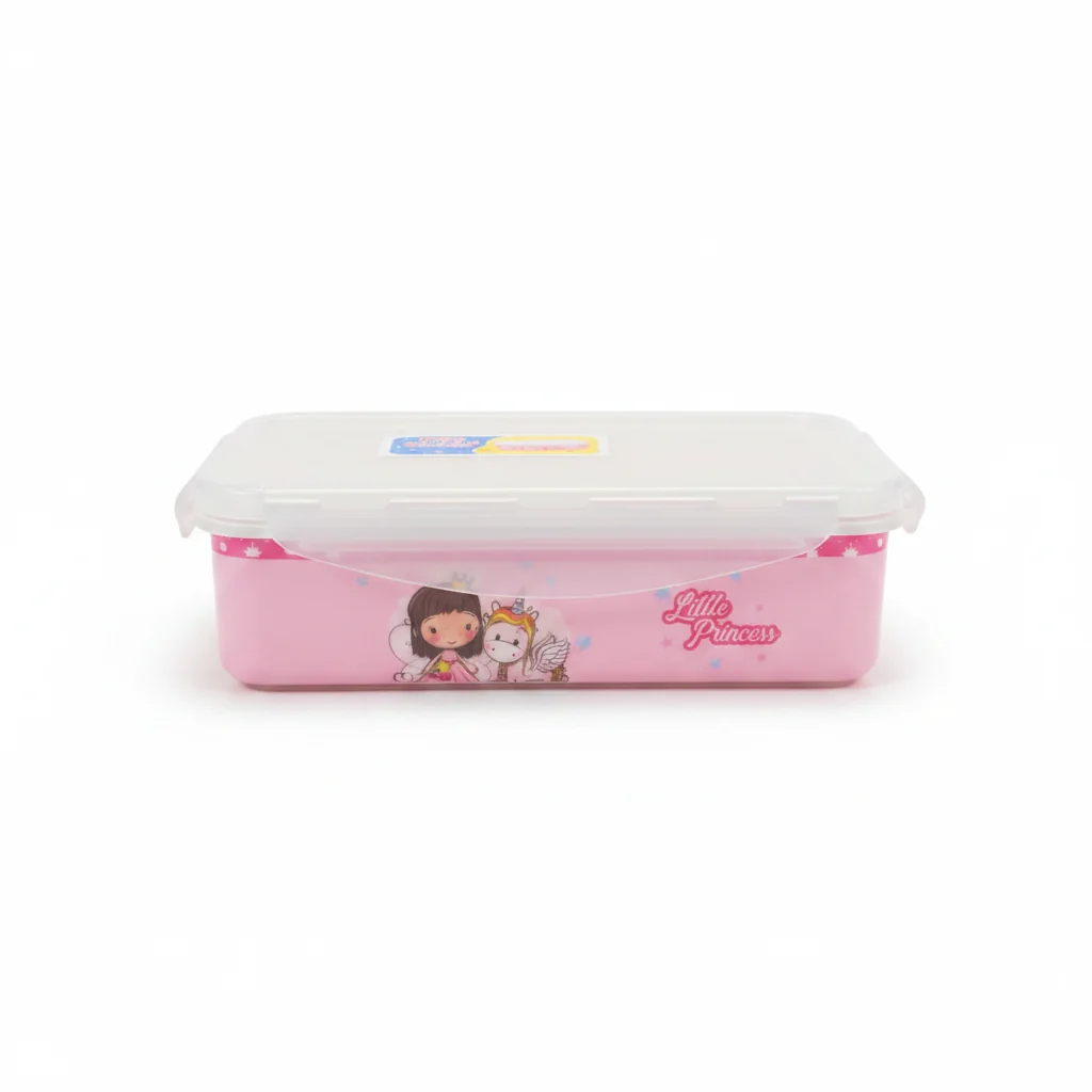 Servewell Little Princess Melamine Lunch Box - 950ml — image 1