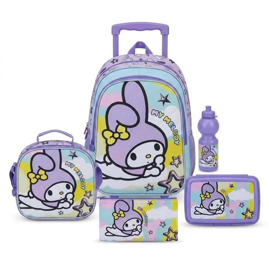 My Melody 5-in-1 18-Inch Trolley School Set — image 1