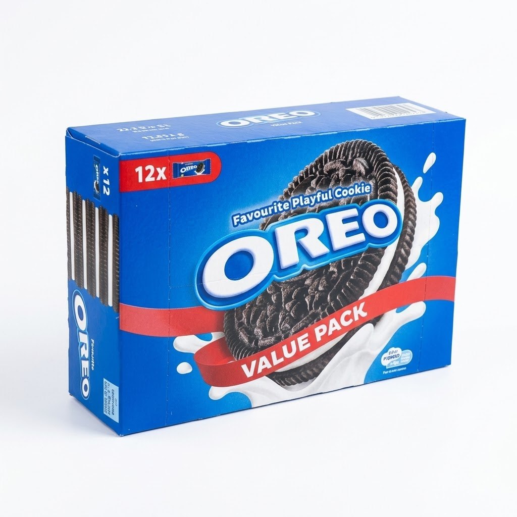 Oreo Sandwich Cookies Value Pack 12 x 36.8g — image 1