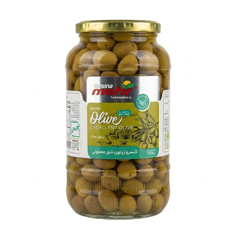 Farsina Mehr Excellent Salted Olives 1500g — image 1