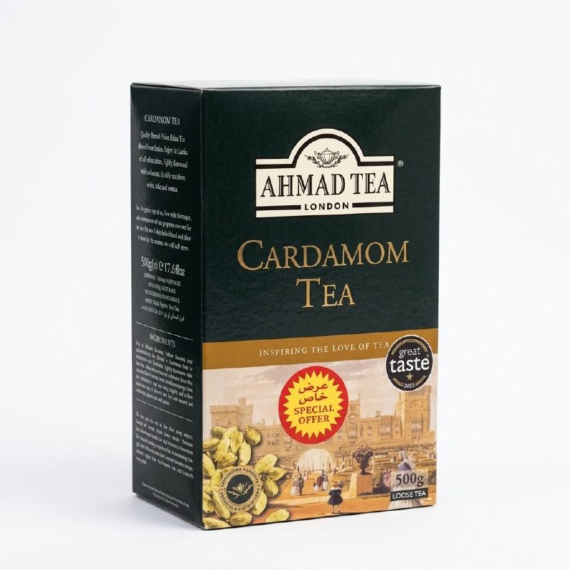 Ahmad Tea شاي بالهيل سائب 500g — image 1