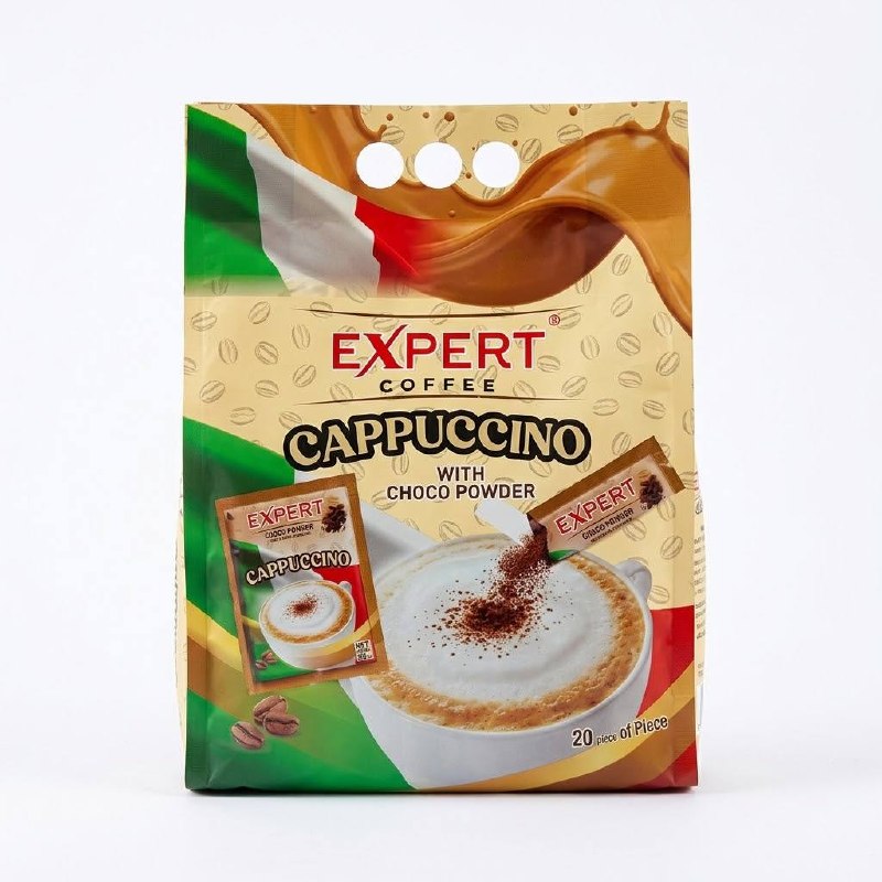 Expert Coffee Cappuccino with Choco Powder 20 x 25 g — image 1