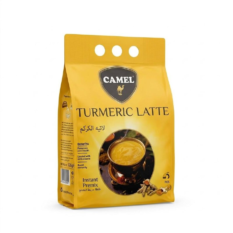 Camel Turmeric Latte Instant Premix 25 Pcs — image 1