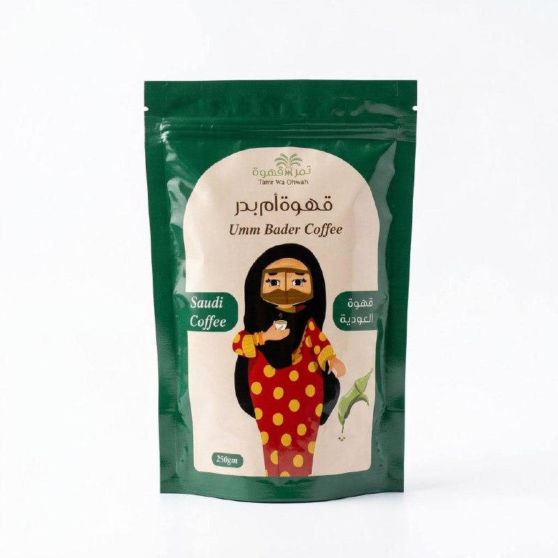 قهوة أم بدر قهوة سعودية 250g — image 1