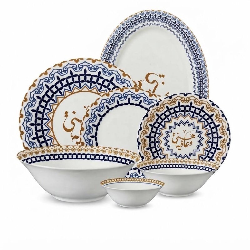34 Pieces Dinner Set — image 1