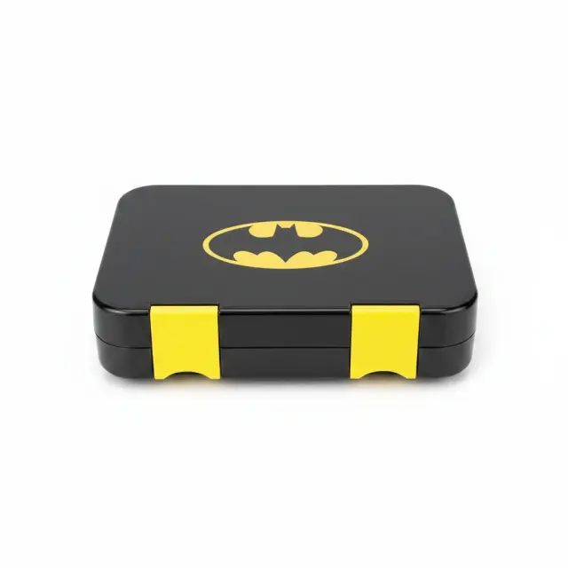 Black Batman Plastic Lunch Box - 710ml