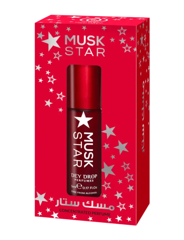 Dey Drop Musk Star Concentrated Roll-On Perfume - 5ml