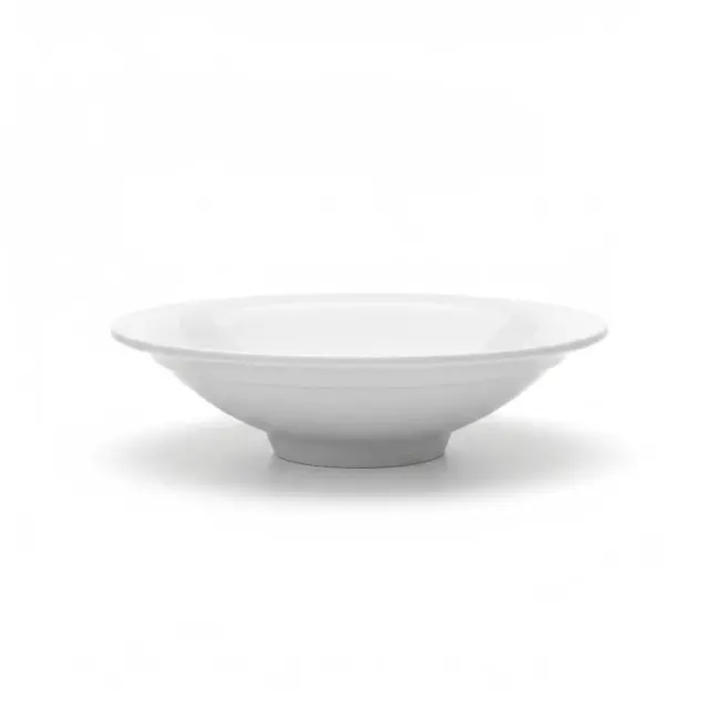 Dynasty Melamine Round Bowl – White – 13*3.5 cm