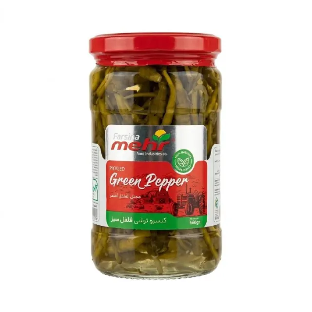 Farsina Mehr Pickled Green Pepper 660g