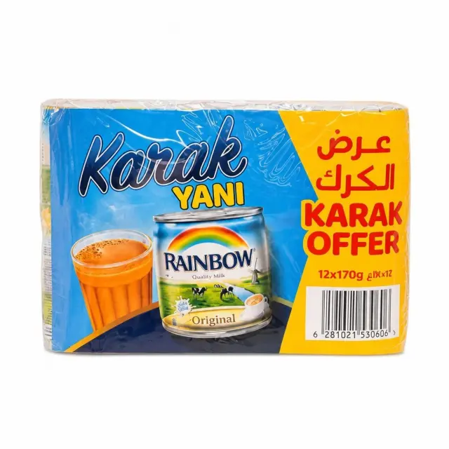 Rainbow Original Milk Karak Offer 12 x 170g