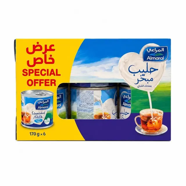 Almarai Evaporated Milk 6 x 170g
