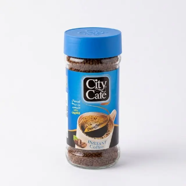 City Cafe Decaffeinated Instant Coffee 80g