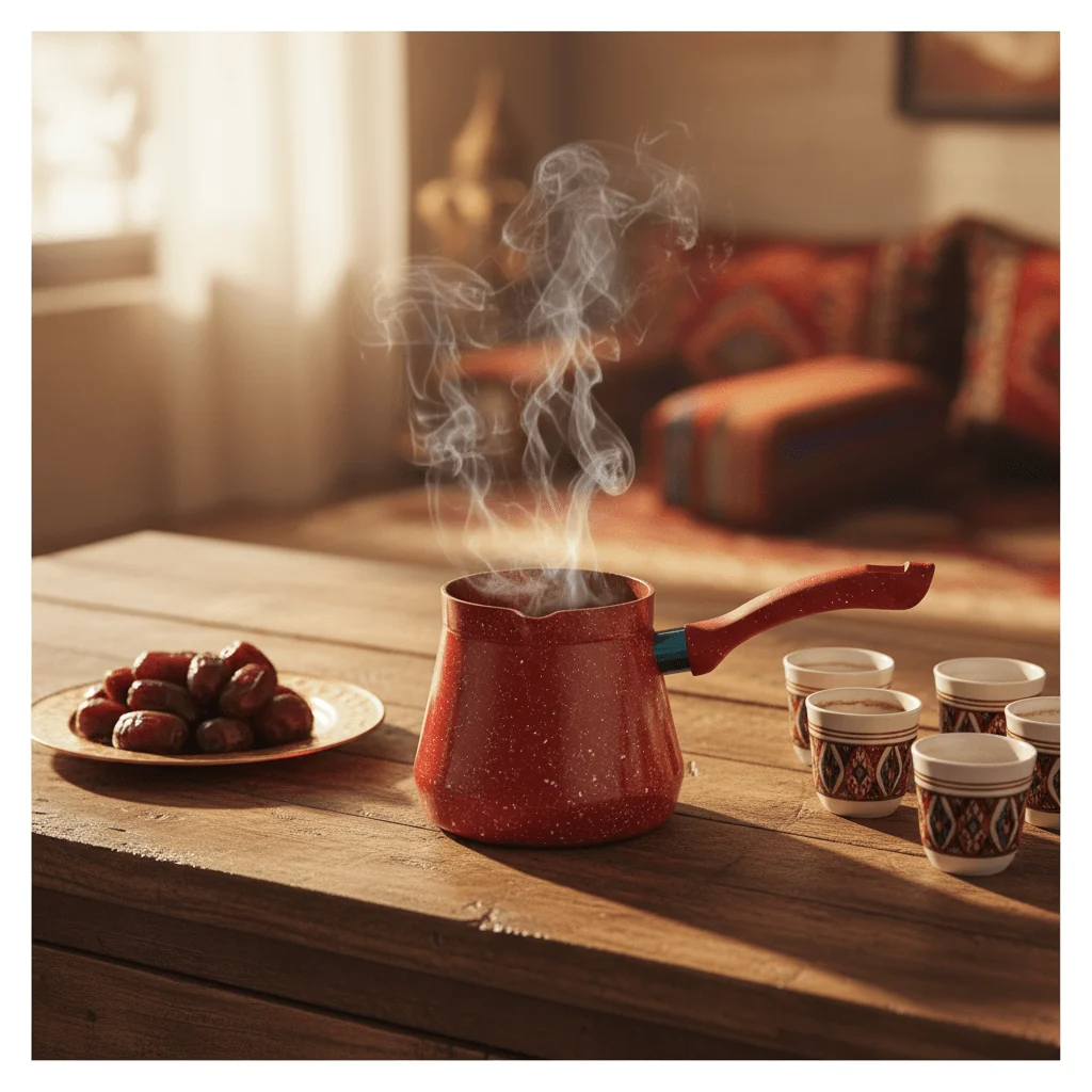 Red Forged Aluminium Coffee Warmer — 800ml — image 3