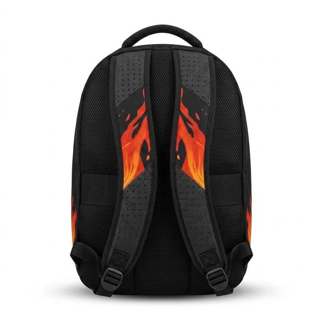 Wires Basketball School Backpack 18.5" Laptop Compartment & Organized Storage — image 3