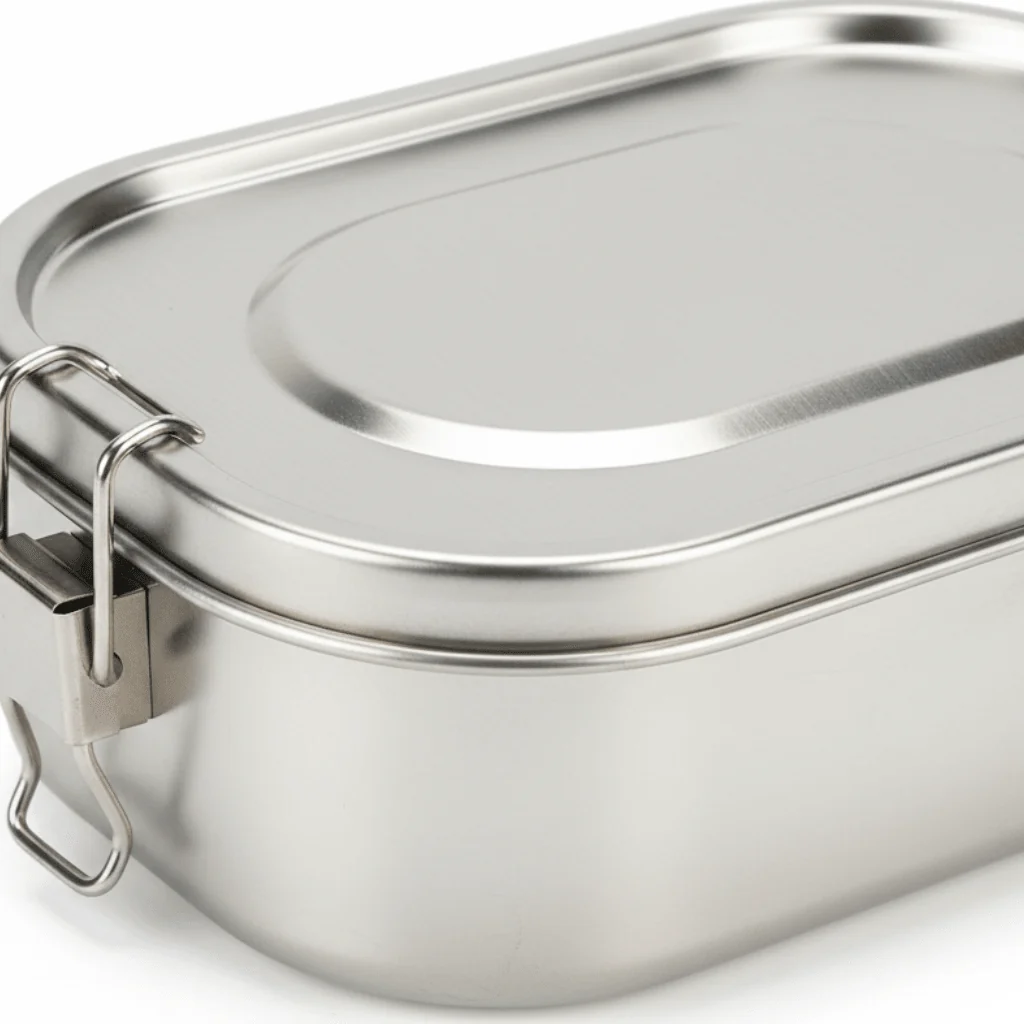 Pearl Silver Stainless Steel Lunch Box - 1000ml — image 2