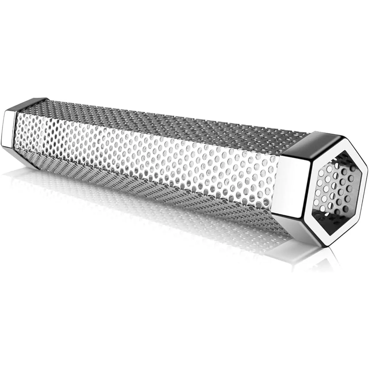 Royalford BBQ Pellet Smoker Tube 12″ RF123457 – Stainless Steel Hexagonal Tube for 5 Hours Hot or Cold Smoking — image 4