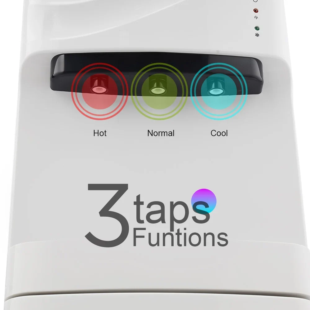 Geepas GWD8355NV Water Dispenser with Refrigerator — image 5