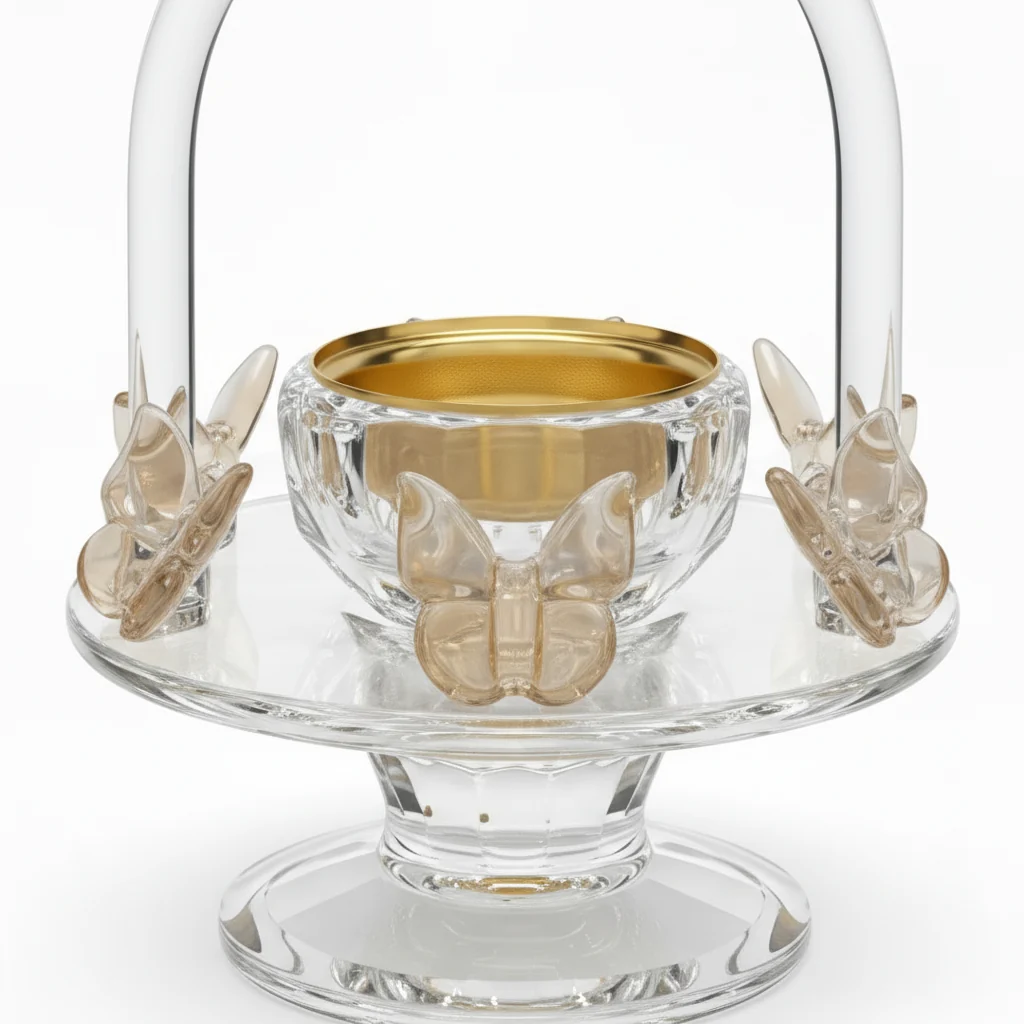 Glass Incense Burner - 15cm — image 2
