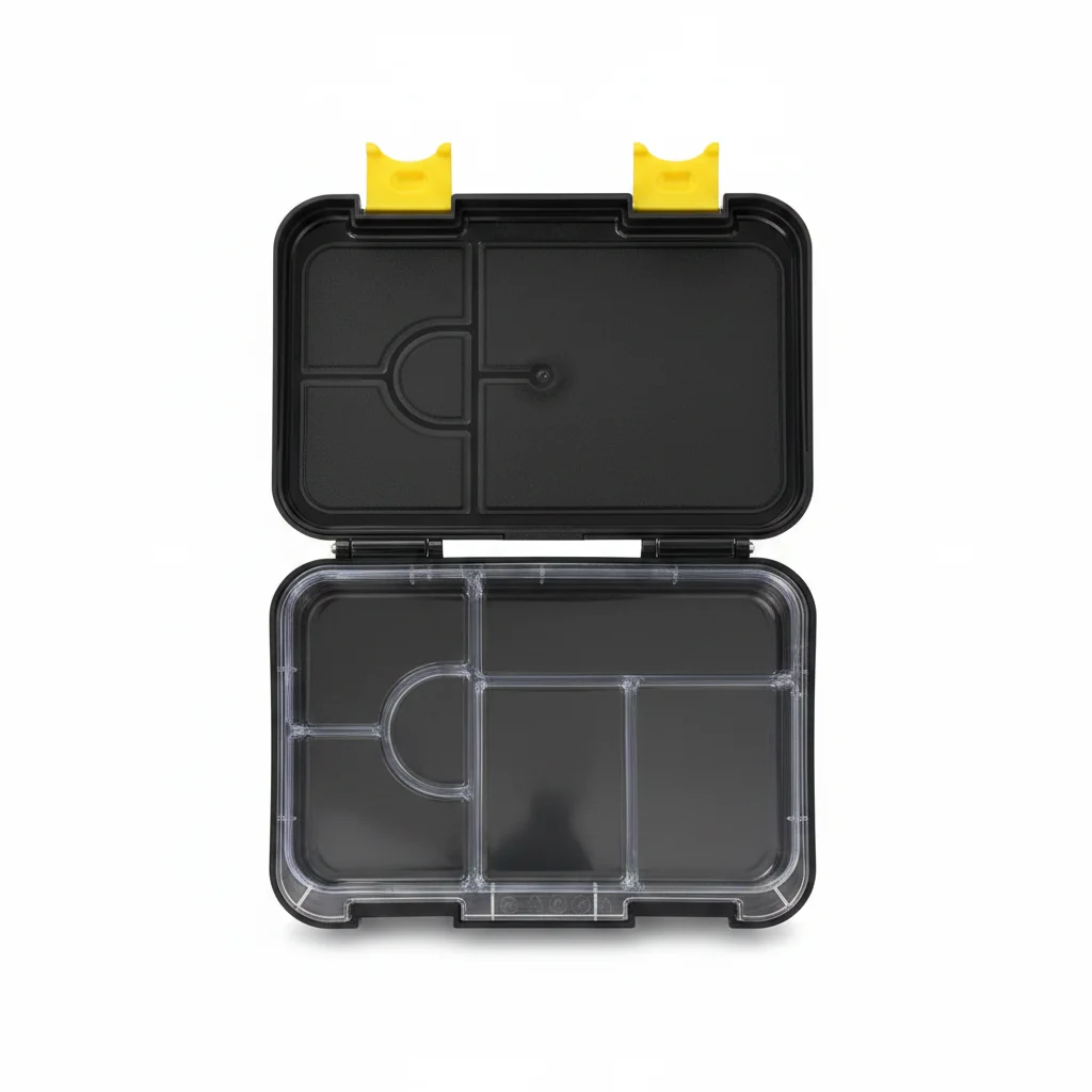 Black Batman Plastic Lunch Box - 710ml — image 4