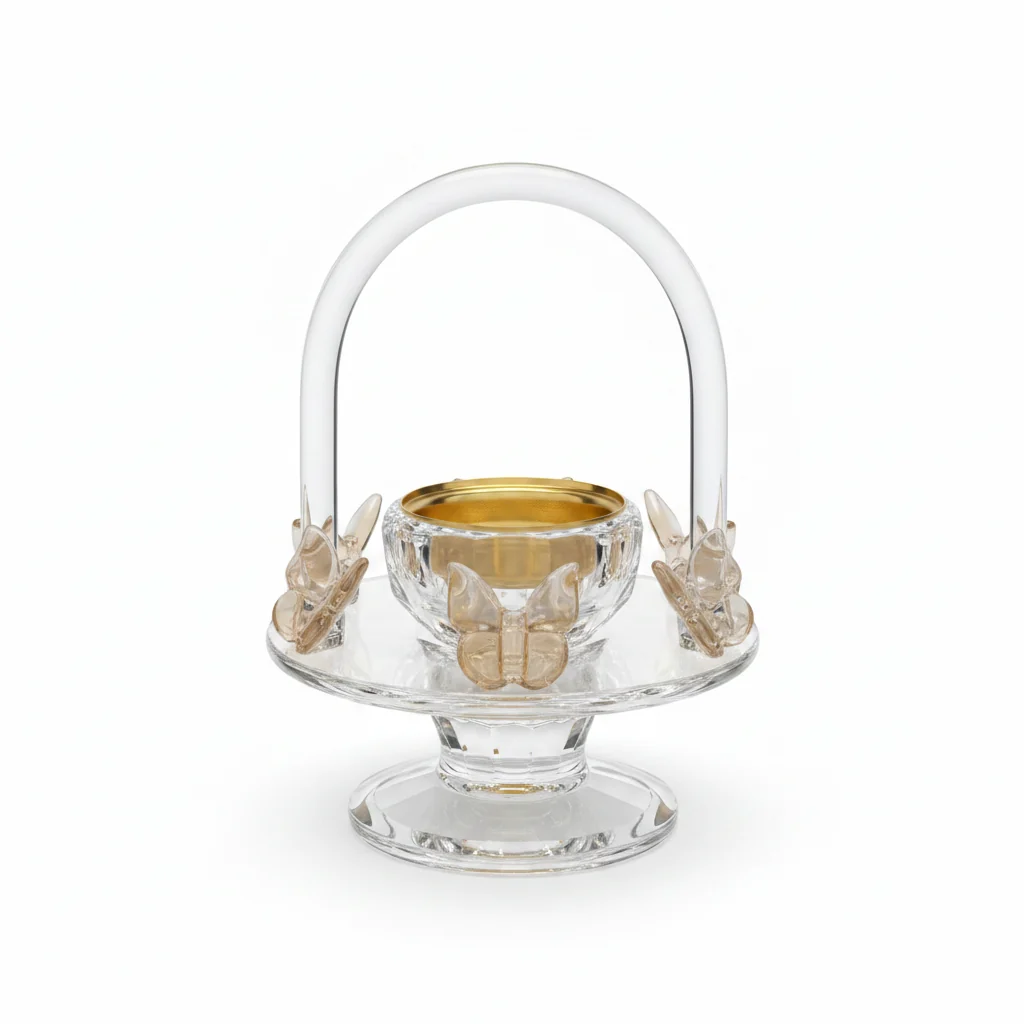Glass Incense Burner - 15cm — image 1