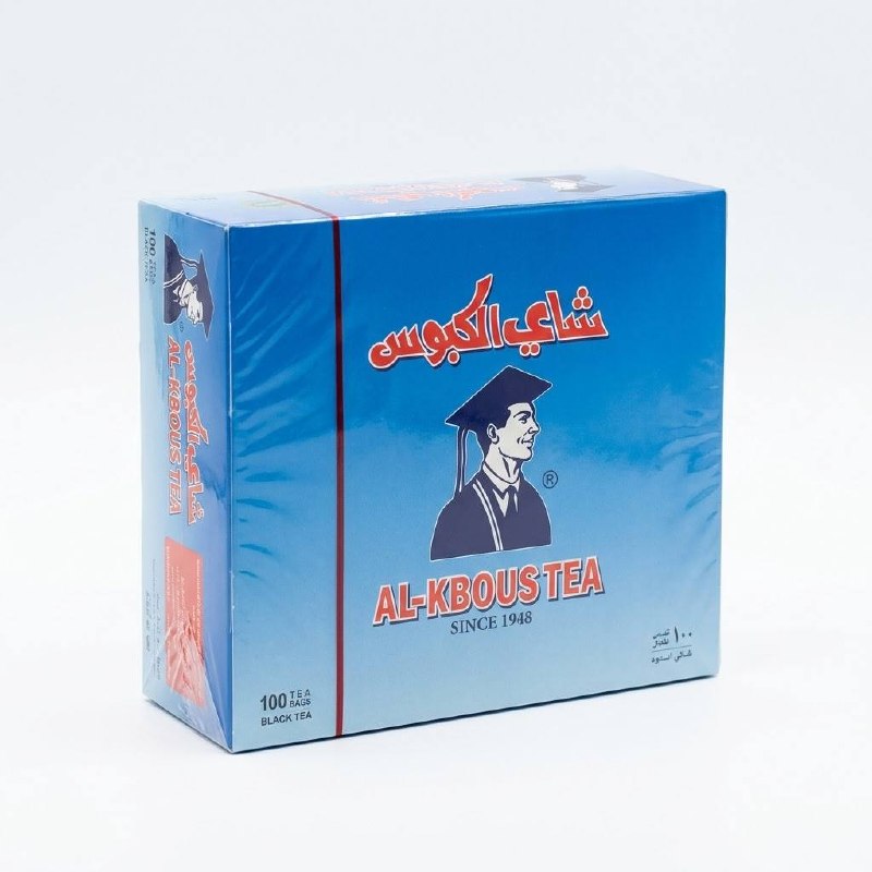Al-Kbous Black Tea 100 Tea Bags — image 1