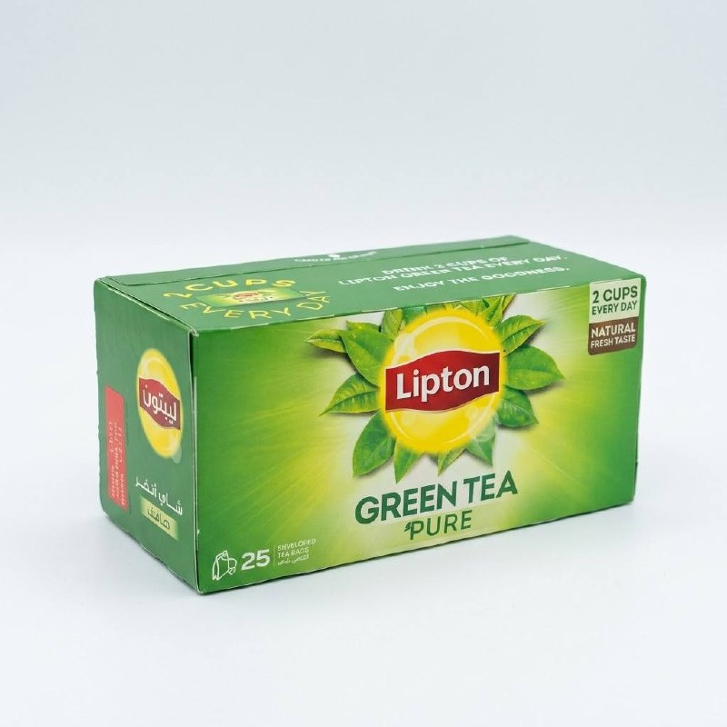 Lipton Green Tea Pure 25 Tea Bags — image 1