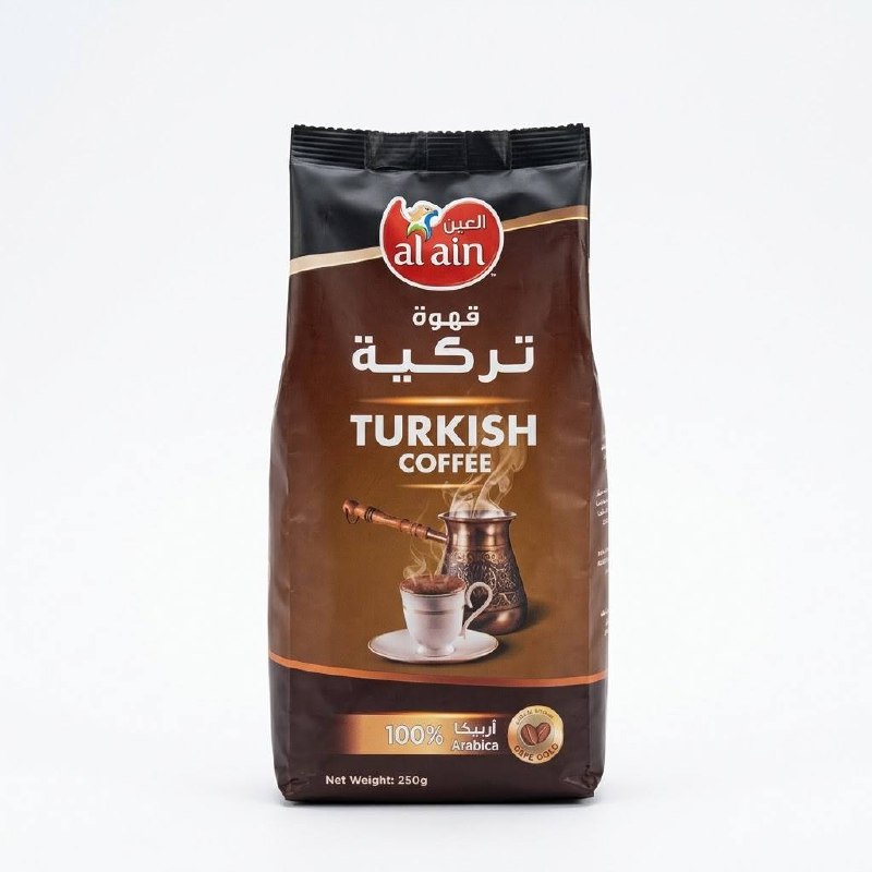 Al Ain Turkish Coffee 100% Arabica 250g — image 1