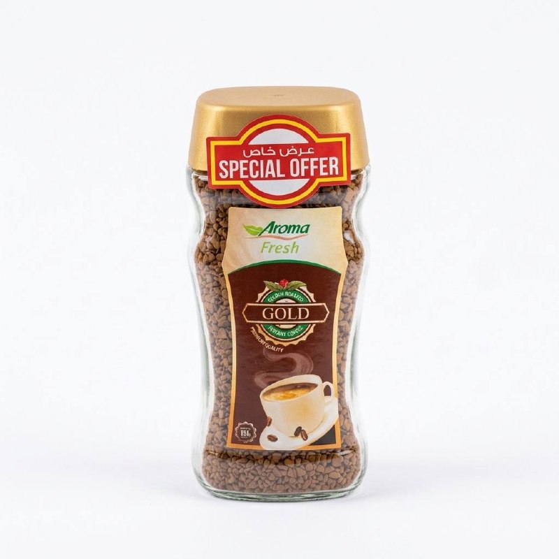 Aroma Fresh Gold Instant Coffee 100g — image 1